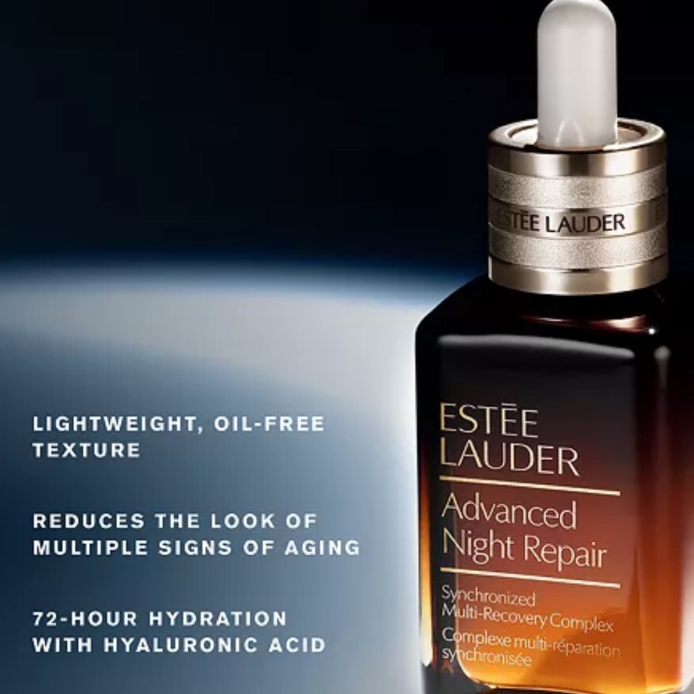 Estée Lauder 2-Pc. Serum & Moisturizer Skin Care Gift Set ~ New! BOTH FULL SIZE - Picture 3 of 11